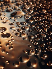 Water Droplet Close Up