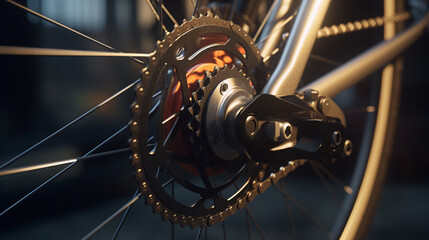 Obraz premium close up of wheel