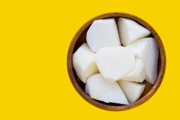 Mexican turnip or jicama or yam bean