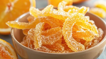 candied orange peel