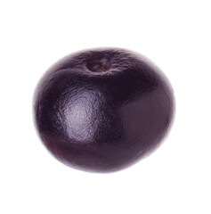 Fresh ripe acai berry isolated on white