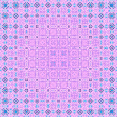 Abstract pattern in metamorphosis style