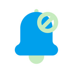 silent duo tone icon