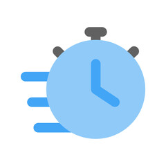fast flat icon