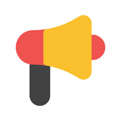 megaphone flat icon