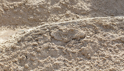 Sand as an abstract background. Texture