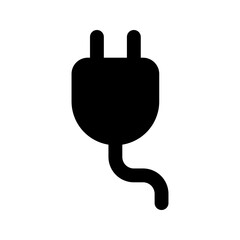 plug glyph icon