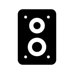 speaker glyph icon