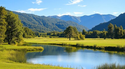 Tranquil scenes in the Nelson region