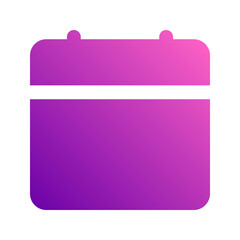 calendar gradient icon