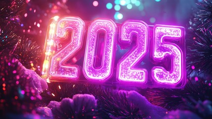 Celebrate the arrival of 2025 , joyous festivities