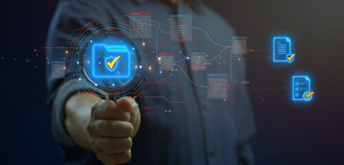 Electronic documents, search and managing files online. Document management system and process...