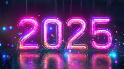 Celebrate the arrival of 2025 , joyous festivities