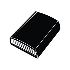 Plain book vector