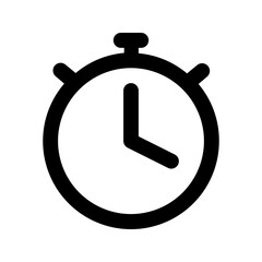stopwatch line icon