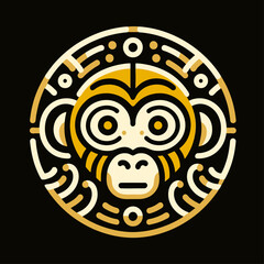 Minimalist Knolling Design: Tibetan Icon Logos
