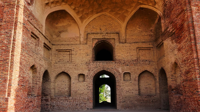 Ruins of the Tomb of Ustad Syed Khan, Fatehgarh Sahib, Punjab, India.