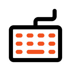 keyboard line color icon
