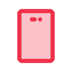 handphone outline fill icon