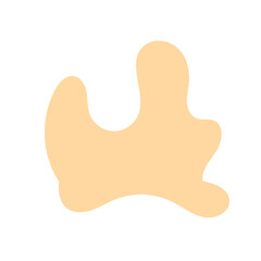 Neutral Earth Tone Abstract Shape Vectors 