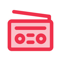radio outline fill icon