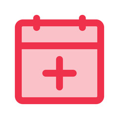 schedule outline fill icon