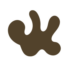 Neutral Earth Tone Abstract Shape Vectors 