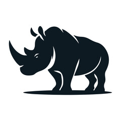 rhino logo icon designs Illustrator