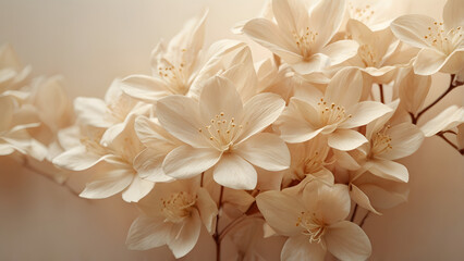 paper with flowers