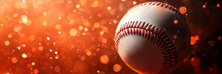 baseball background, space for copy. banner