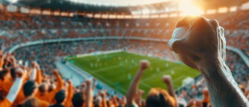 Amidst the explosion of an international soccer tournament