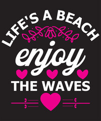 beach t-shirt design