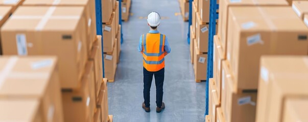 Smart supply chain management, automated efficiency analysis, holographic interfaces, modern design, high-tech workflow