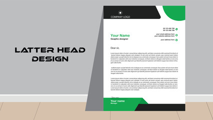 Professional latter head design