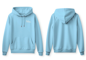 Apparel Flatlay Hoodie Mockup With Generative AI