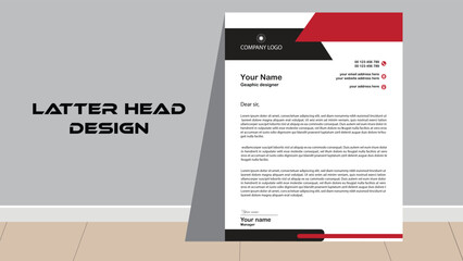 Professional latter head design