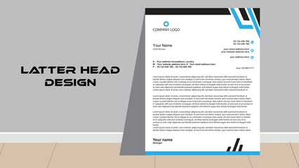 Professional latter head design