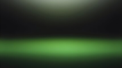 Obraz premium Abstract Green Gradient Glow Background.