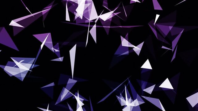 Plexus triangulation scientific futuristic high tech background