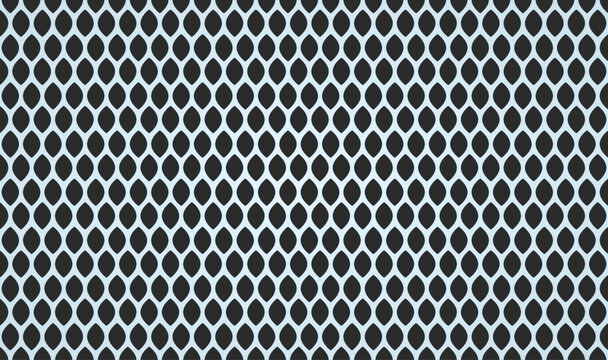 Metallic Chain link mesh. Mesh grille background.