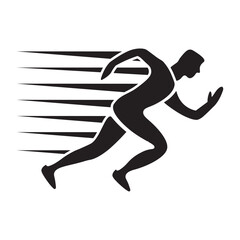 Sprint silhouette