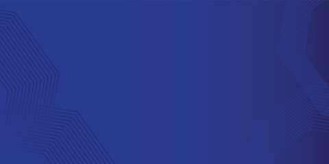Dark blue background. Modern line stripes curve abstract presentation background.