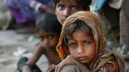 starving children. people are suffering from hunger. poor countries. children are dying of hunger. International Day for the Eradication of Poverty