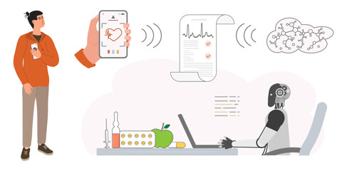 Artificial Robot Treatment Medicine Health People