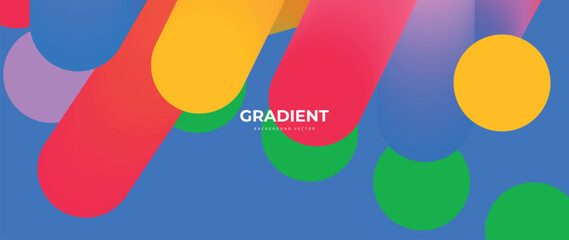 Abstract Vibrant gradient mesh background vector. Saturated Colors blurred fluid texture for Modern template for posters, ad banners, brochures, flyers, covers, websites.