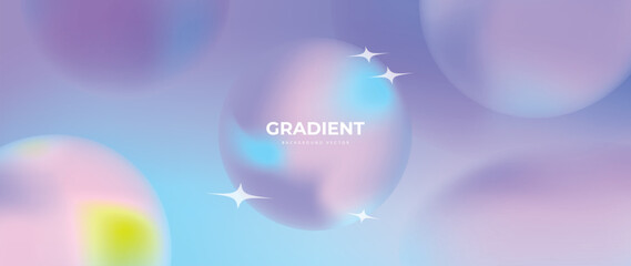 Abstract Vibrant gradient mesh background vector. Saturated Colors blurred fluid texture for Modern template for posters, ad banners, brochures, flyers, covers, websites.