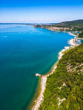 Between Duino Castle and Sistiana Bay. A wonder of the upper Adriatic coast.