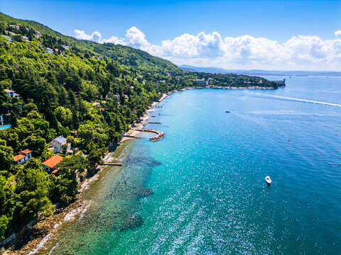 Between Duino Castle and Sistiana Bay. A wonder of the upper Adriatic coast.