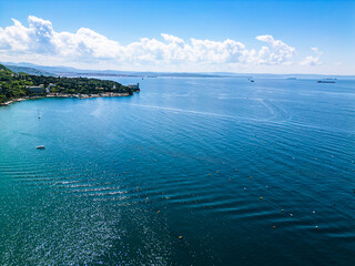 Between Duino Castle and Sistiana Bay. A wonder of the upper Adriatic coast.