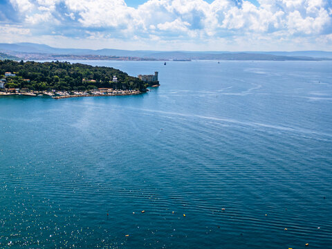 Between Duino Castle and Sistiana Bay. A wonder of the upper Adriatic coast.